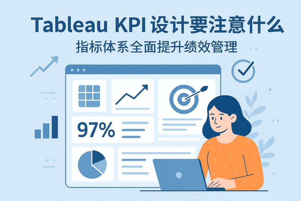 Tableau KPI设计要注意什么？指标体系全面提升绩效管理